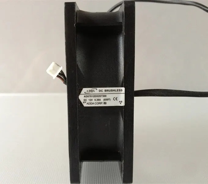 ADDA EV-S21T D200 AD07012DX257300 12V 0.36A 7cm 프로젝터 팬