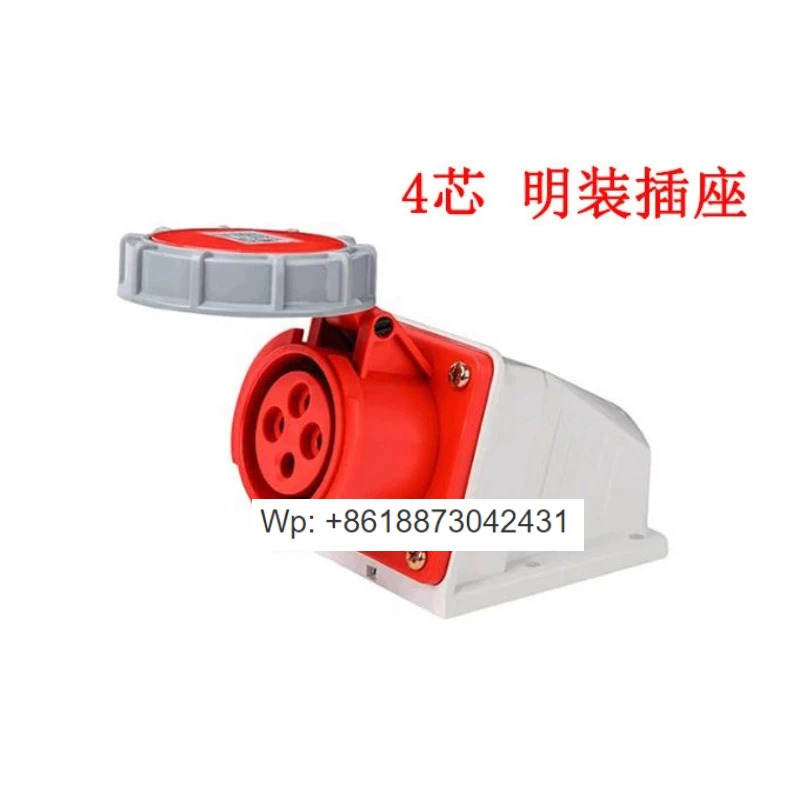 Rongsheng RS-0242/1242/2242/3242/4242/5242/6242 32A 4핀 소켓 2개