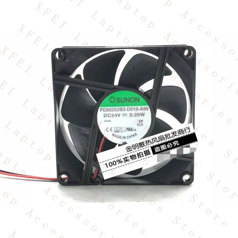 C 8CM PE80252B3-D010-A99 DC24V 3.29W 인버터 냉각팬.