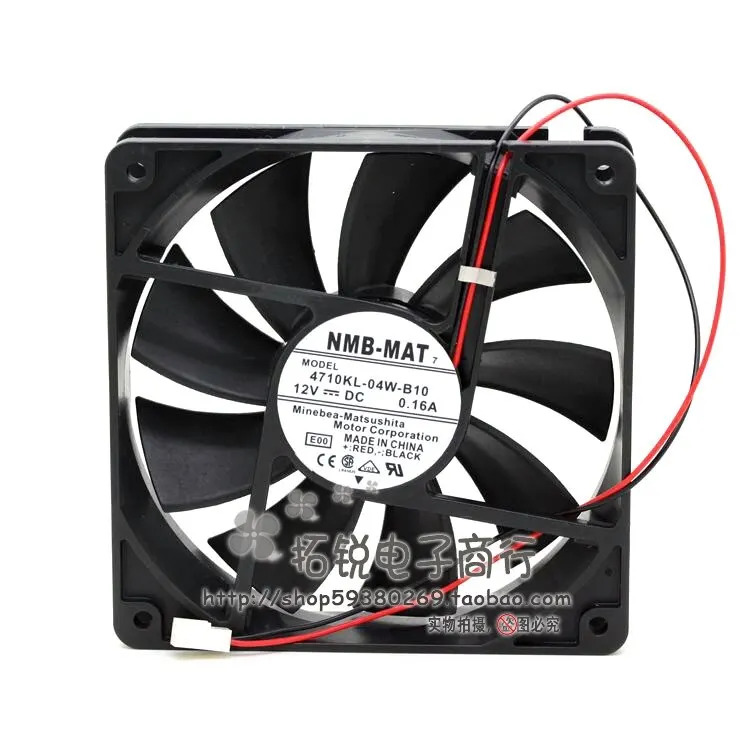 NMB 4710kl-04w-B10 112cm 0.16a 무소음 케이스 이볼 팬