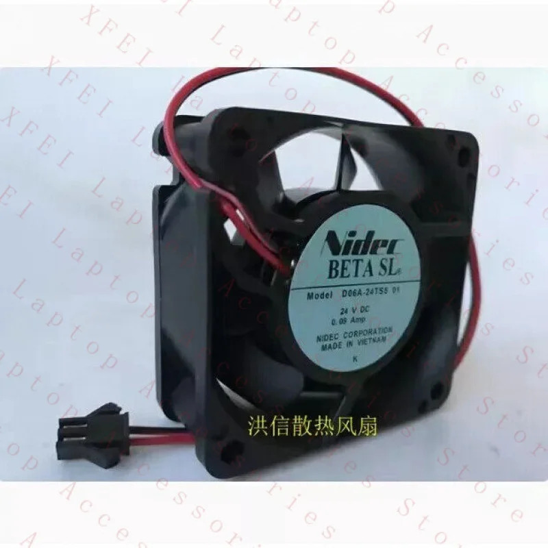 C 6025 D06A-24TS5 01 24V 0.09A 60 x 25MM 인버터 팬