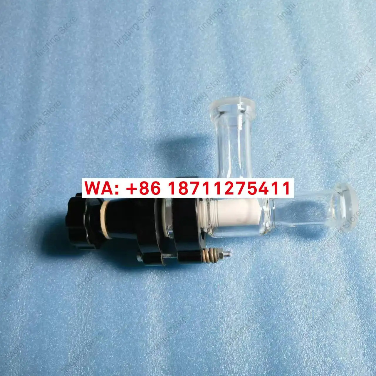 80 플랜지 풀 PTFE 배출 하단 밸브 DN25 유리 반응기 액세서리