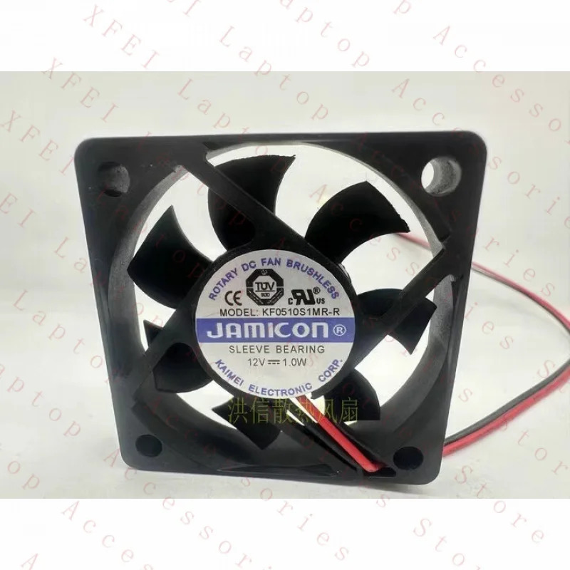 C JCON 팬KF0510S1M-R DC12V 1.0W 5CM 5010 2선