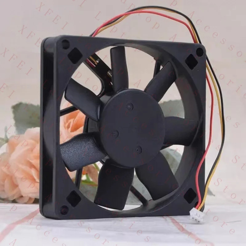 C AD0812HB-D72 DC12V 0.19A 8cm 8015 3핀 냉각팬