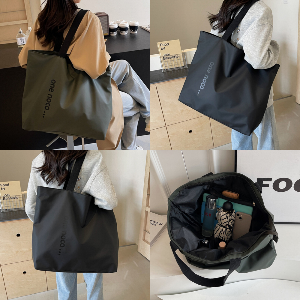[큰손할인] 빅숄더백 빅사이즈 캐주얼 에코백 토트백 대용량 가방 보부상 - 상세 이미지 2