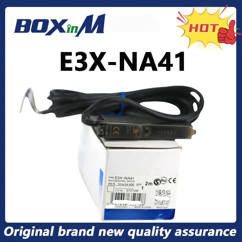 오리지널 E3X-NA41 광섬유센서 증폭기