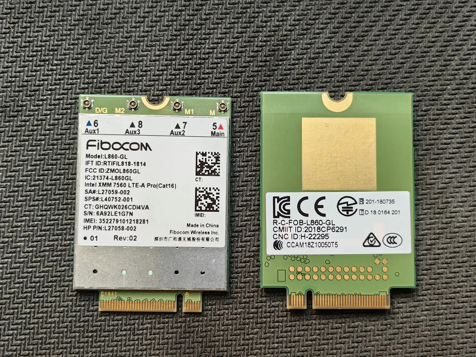 hp호환 X360 830G6 840G7 840G6 850G6 4G 모듈 L860-GL L27058-002 XMM7560