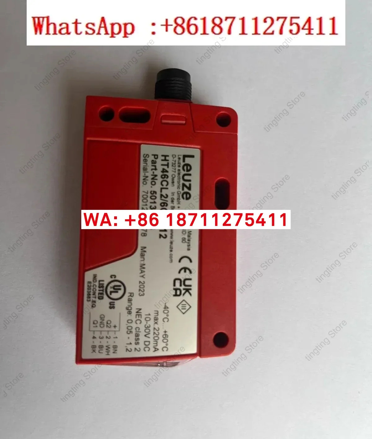 독일 LEUZE 광전센서 HT46CL2/6G-M12 납품 50136986