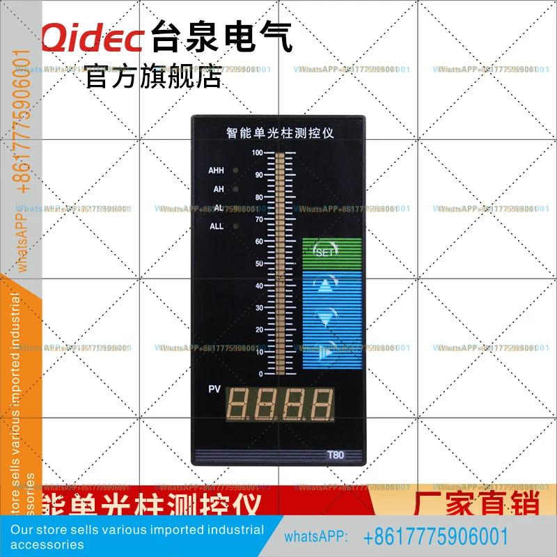 TQIDEC 전기 지능형 T804 라이트 컬럼 계측기 온도 압력 수위 펌프