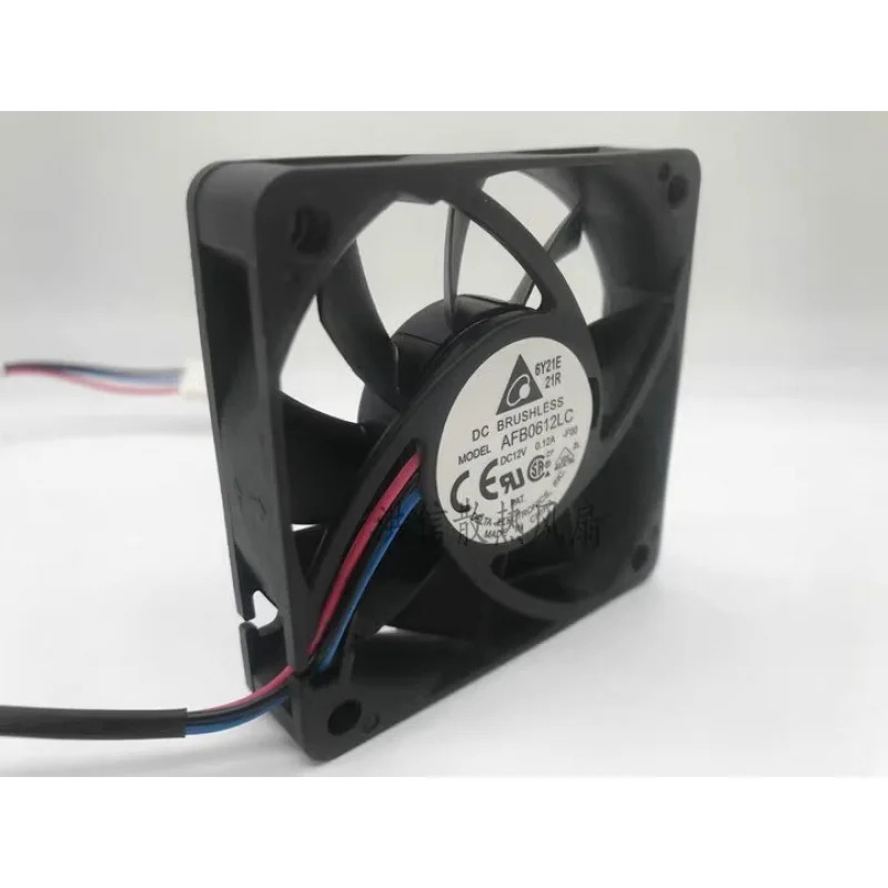C 델타 팬AFB0612LC -F00 DC12V 0.12A 6CM 3WIRE