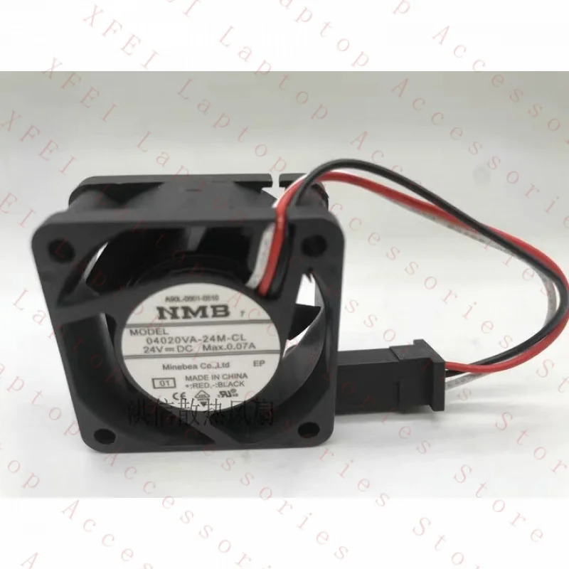 C NMB 팬A90L-0001-0510 04020VA-24M-CL 24V 0.07A 4020 4CM 3와이어