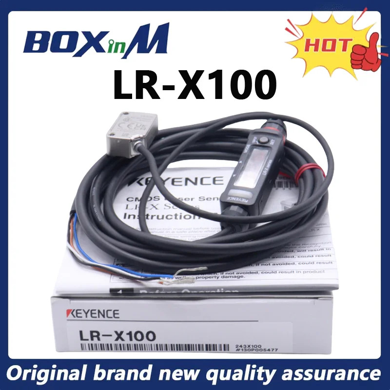 키엔스 LR-X100 레이저 센서 감지 거리 100mm