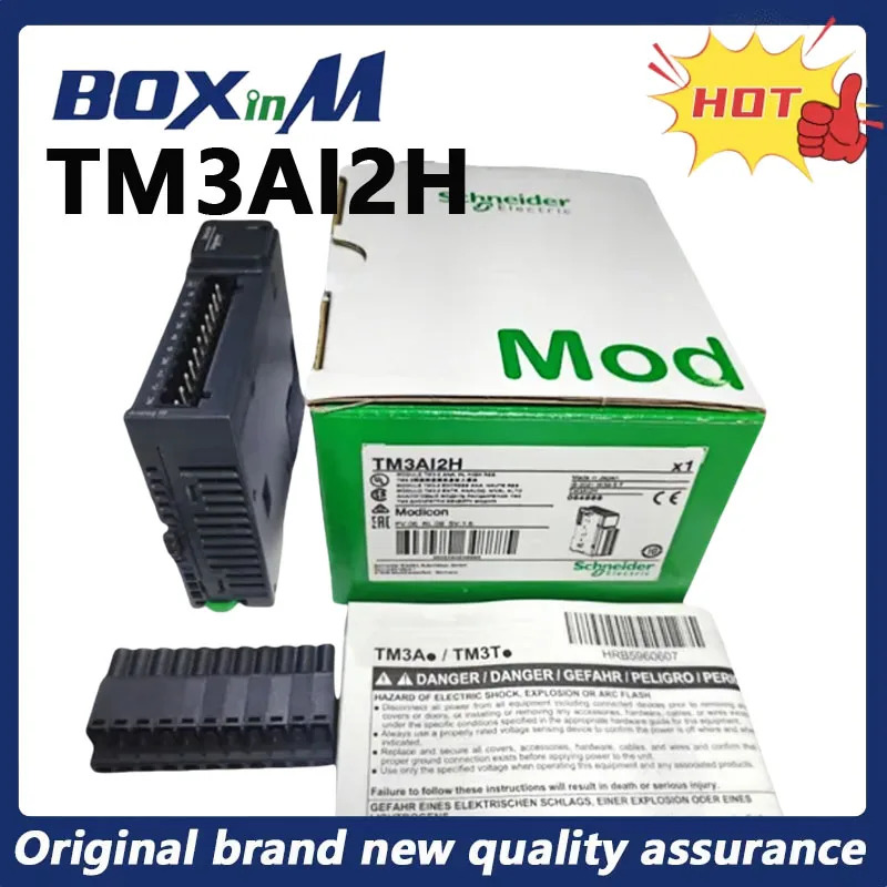 오리지널 Schneider TM3AI2H PLC 모듈 아날로그 입력 출력