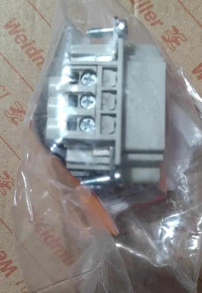 오리지널 Weidmller 헤비듀티 커넥터 HDC HE 6MS 1200000000 2PCS