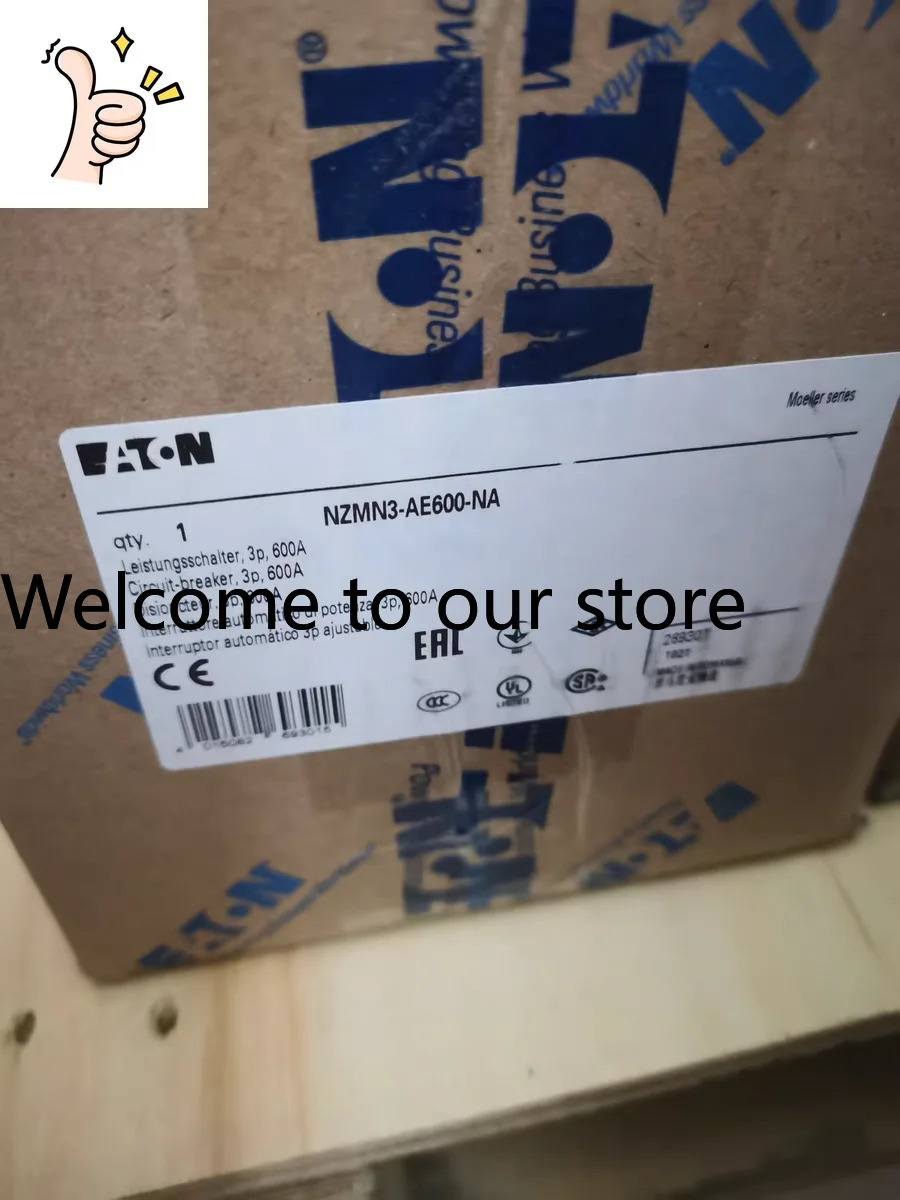 Eaton Muller NZMN3-AE600-NA 북미 특수 성형 케이스 회로차단기 UL489CSA 인증