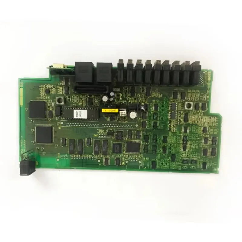 오리지널 Fan-uc A16B-2203-0501 CNC 기계 부품 산업제어 PLC 프로그래밍 Rs485 통신 PCB 보드 일본산 1개