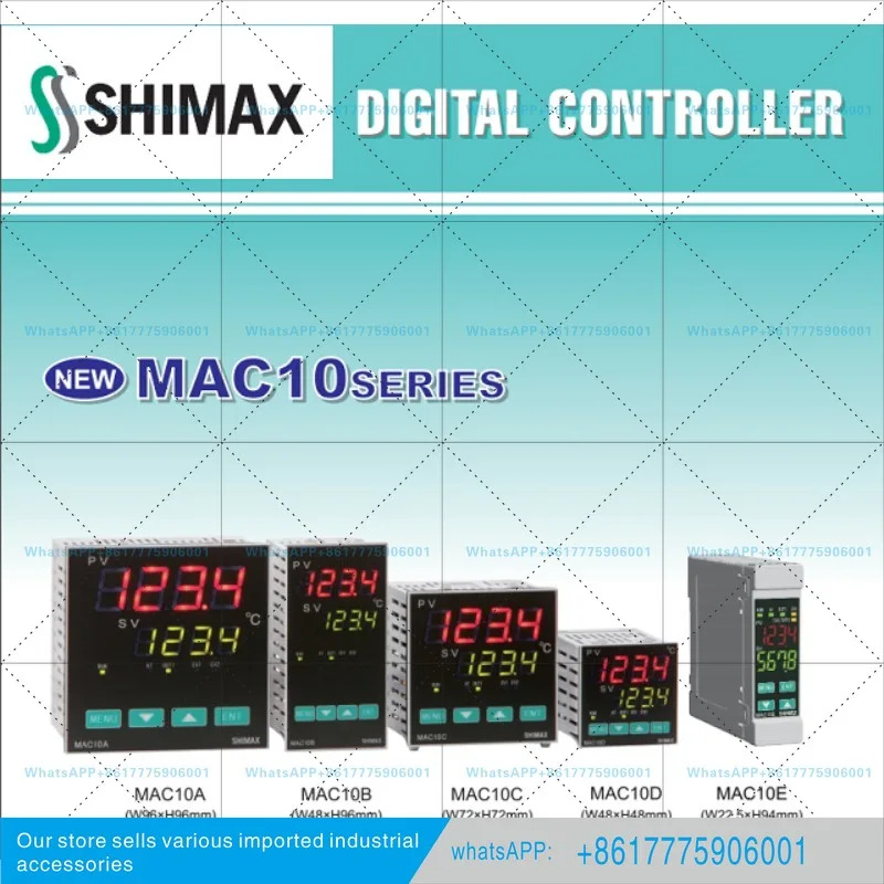 SHIMAX MAC10D 오리지널 PID 온도조절기 디지털 디스플레이