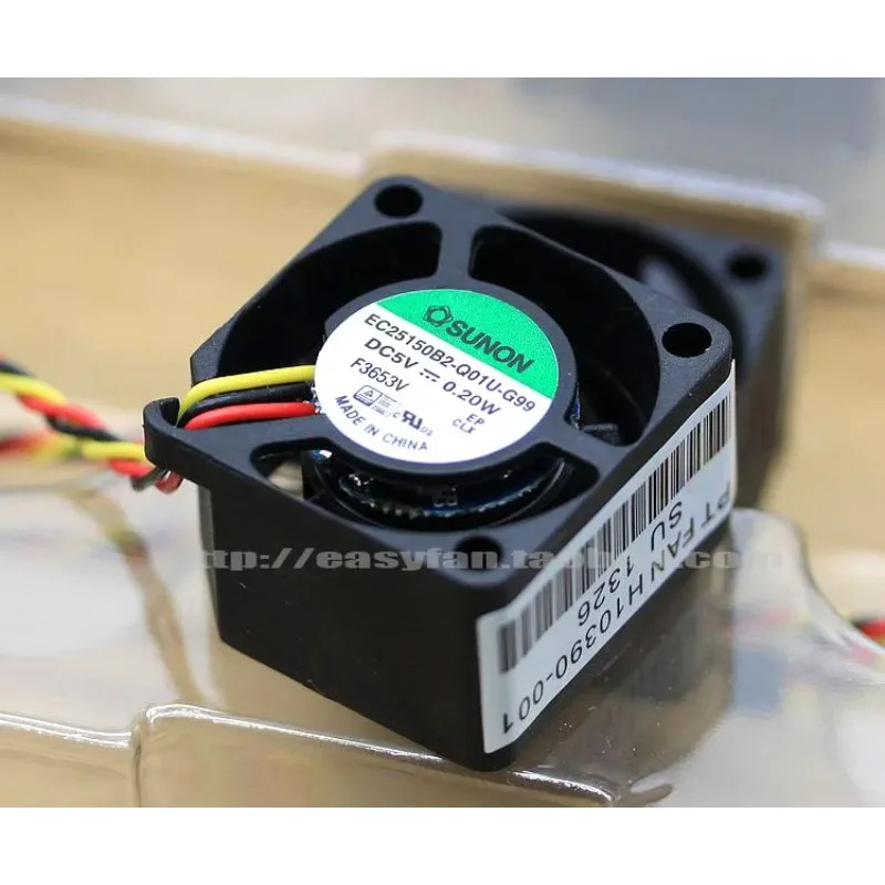 JFG For SUNON EC25150B2-Q01U-G99 5V-0.20W 2515 마이크로 냉각팬