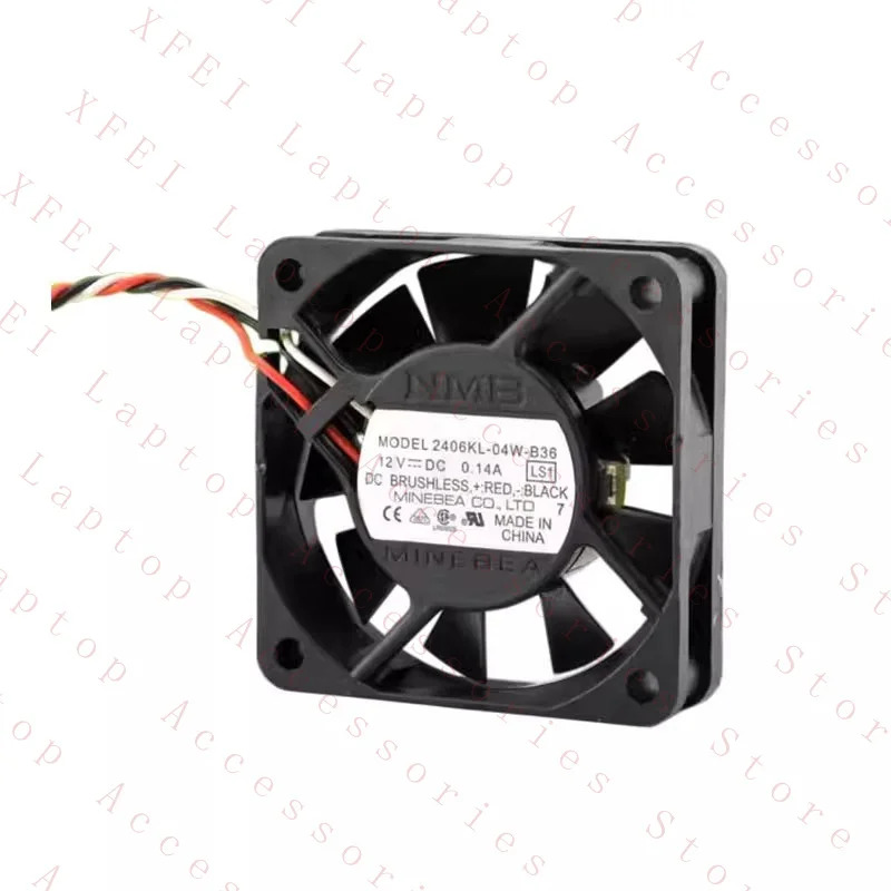 C 2406KL-04W-B36 DC12v 0.14A 6015 6CM 3선 인버터 냉각팬