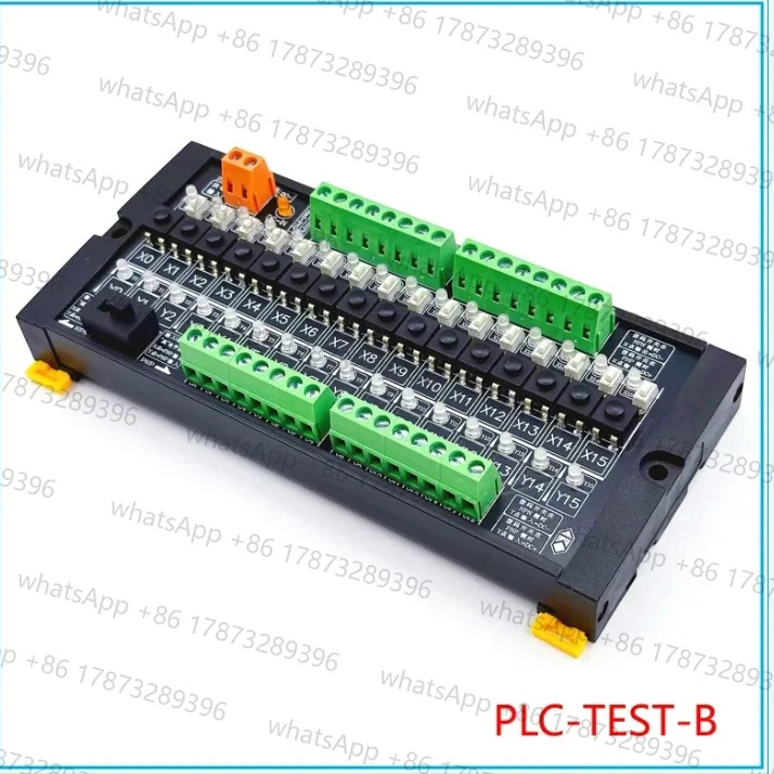 PLC 리퍼 보드 16채널 입력 출력 디버깅 모듈은 NPN/PNP 키 보드와 호환됩니다.