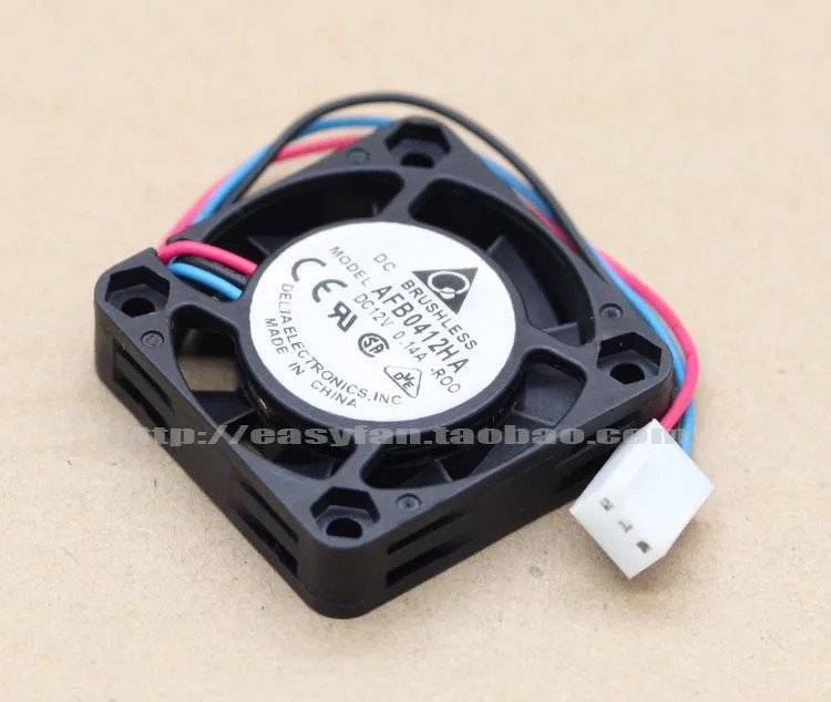 DELTA AFB0412HA -ROO 12V 0.14A 4010 4CM 냉각팬JFG