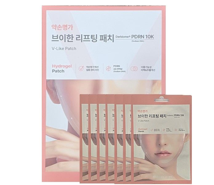 약손명가 브이한 리프팅 패치 1box(7회분) - 상품 이미지