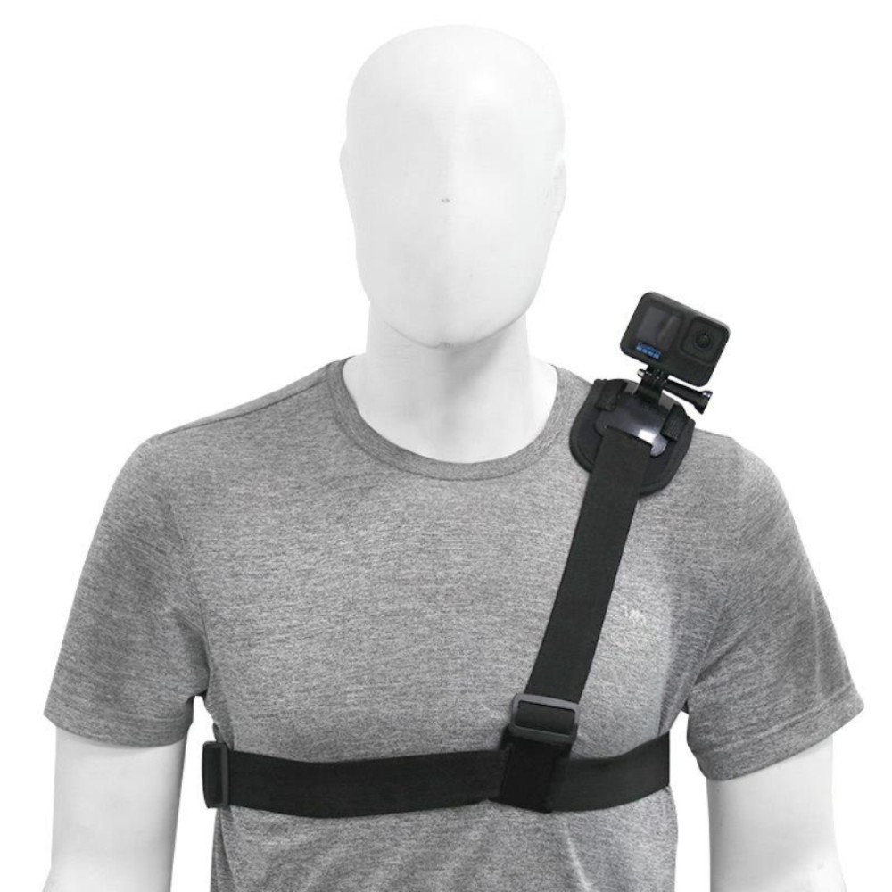 gopro 어깨 고정 스트랩 운동용 단일 어깨끈 단일 어깨끈 - 상품 이미지