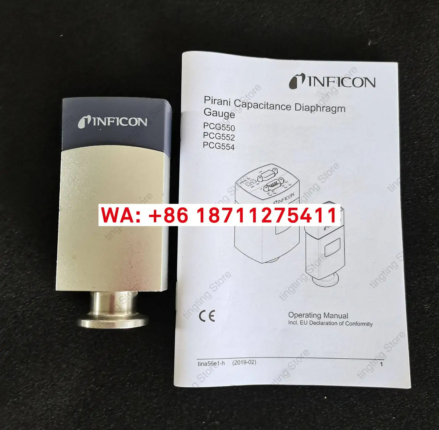 신 INFICON 진공 게이지 PSG500 350-060 DN16 ISO-KF