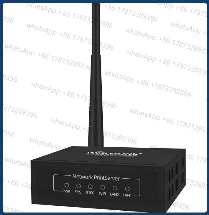 프린트 서버 1-4 USB 포트 프린터 네트워크 인쇄 공유 장치 옵션 무선 WiFi 모바일 폰 에어프린트 스캐닝