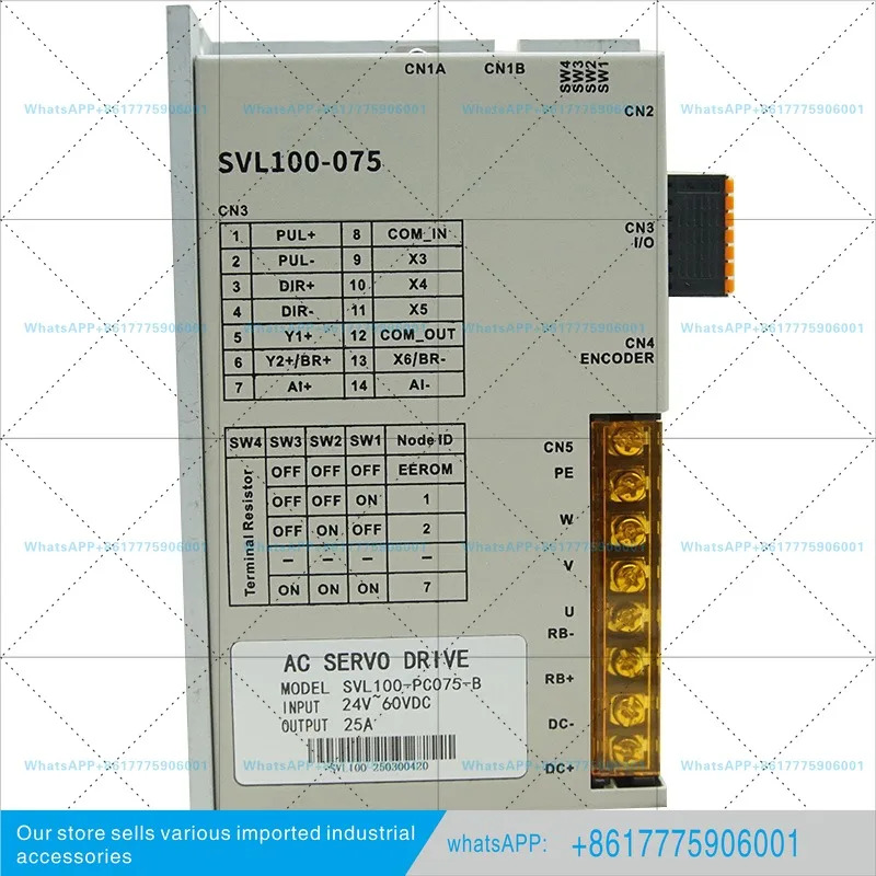 24V/48V 저전압 DC 서보모터 세트 200W400W600W750W