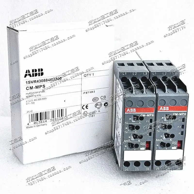 오리지널 ABB 모니터 릴레이 CM-MPS 1SVR430884R3300 300-500VAC 포장