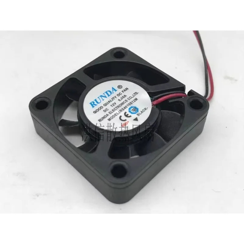 C 룬다 팬RS4010S12M DC12V 0.08A 4010 40x10MM 2선