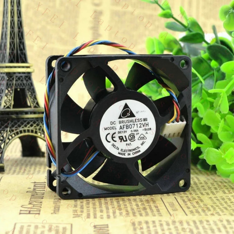 F AFB0712VH 7cm 12V 0.56A윈드 베어링 팬 za