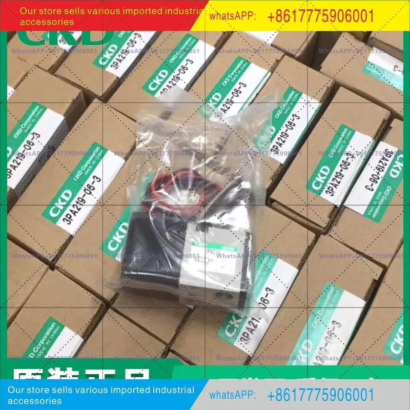 CKD 솔레노이드 밸브 3PB/3PA110/4JA/3PA119-M5/3PA210/3PA219-06-E2-P3