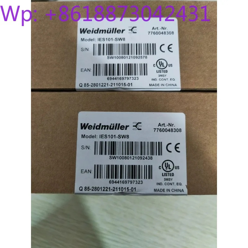 오리지널 Weidmller 스위치 IES101-SW8 7760048308 1PCS