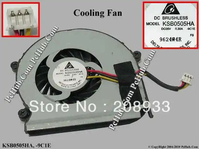 DELTA ksb0505ha-9c1e 5V 0.30A 노트북 팬