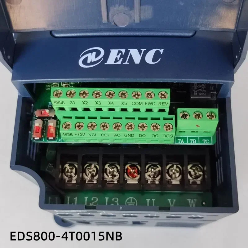 2025.4Enc Yineng 주파수 변환기 EDS800-4T0015NB 3 380V 모터 속도조절 2S0007NB 단 220V