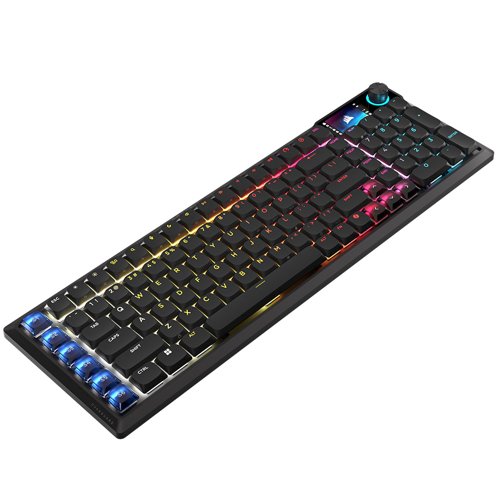 커세어 뱅가드 AIR 99 무선 8K LP 스트림덱 OPX 게이밍 기계식 키보드 블랙 - 상세 이미지 2