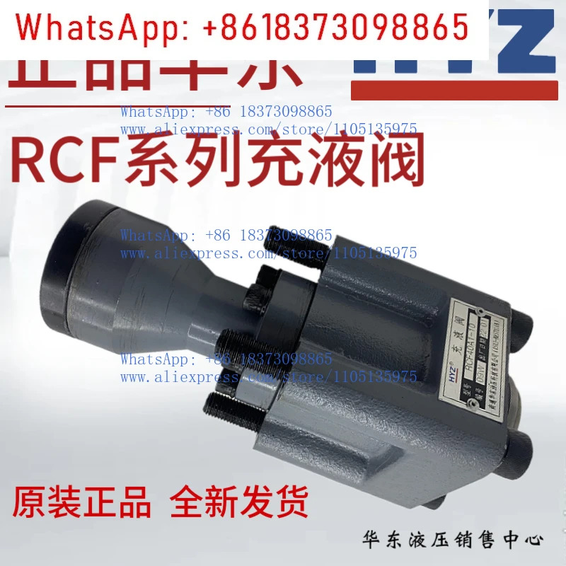 유압 HYZ 동 충전 밸브 RCF100B1-10 RCF-25 40 50 63 80 100 125A1-10