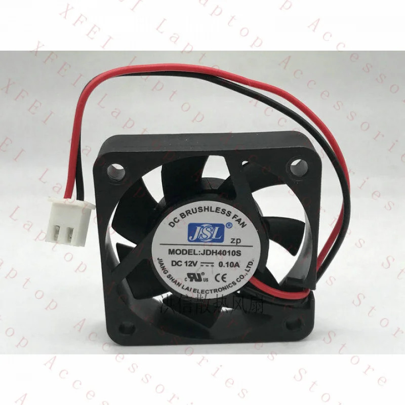 C JSL 팬JDH4010S DC12V 0.10A 2핀 냉각팬 40x40x10mm