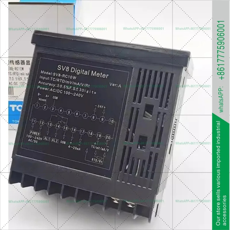 센서 테이블 SV8F-DC10W SV8F-RC10W 24V 전원 압력 인버터 속도