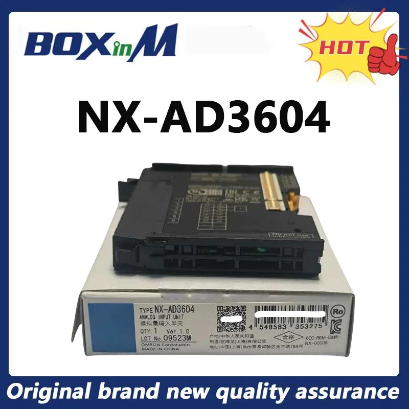 오리지널 NX-AD3604 PLC 아날로그 모듈