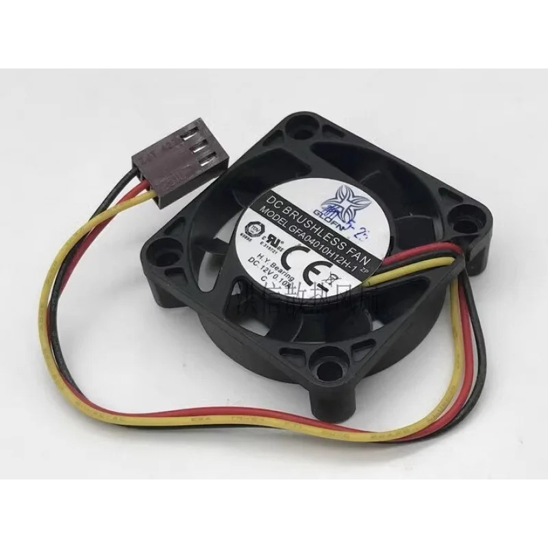 C GLOFN 팬4010 GFA04010H12H-1 DC12V 0.10A 4CM 3와이어