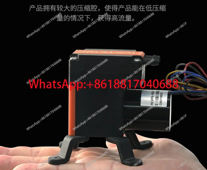 HLVP6-NB12/NB24/PB12/PB24 소형 진공 펌프 베이스 다이어프램 24v 자흡식 12v