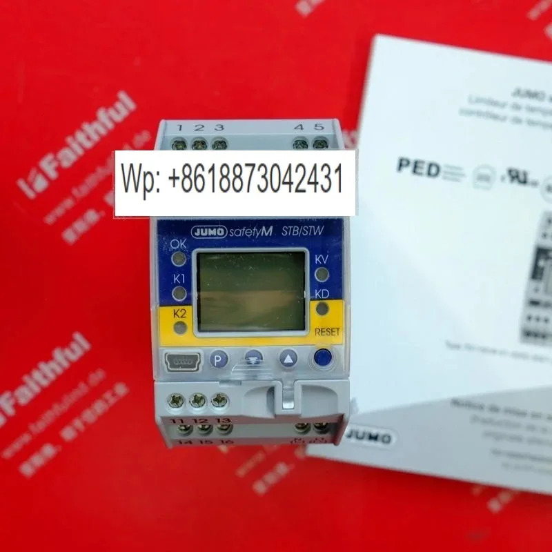오리지널 Jumo 00573924 온도 조절기 701150/8-01-0253 - 2043-25/005 058 1PCS