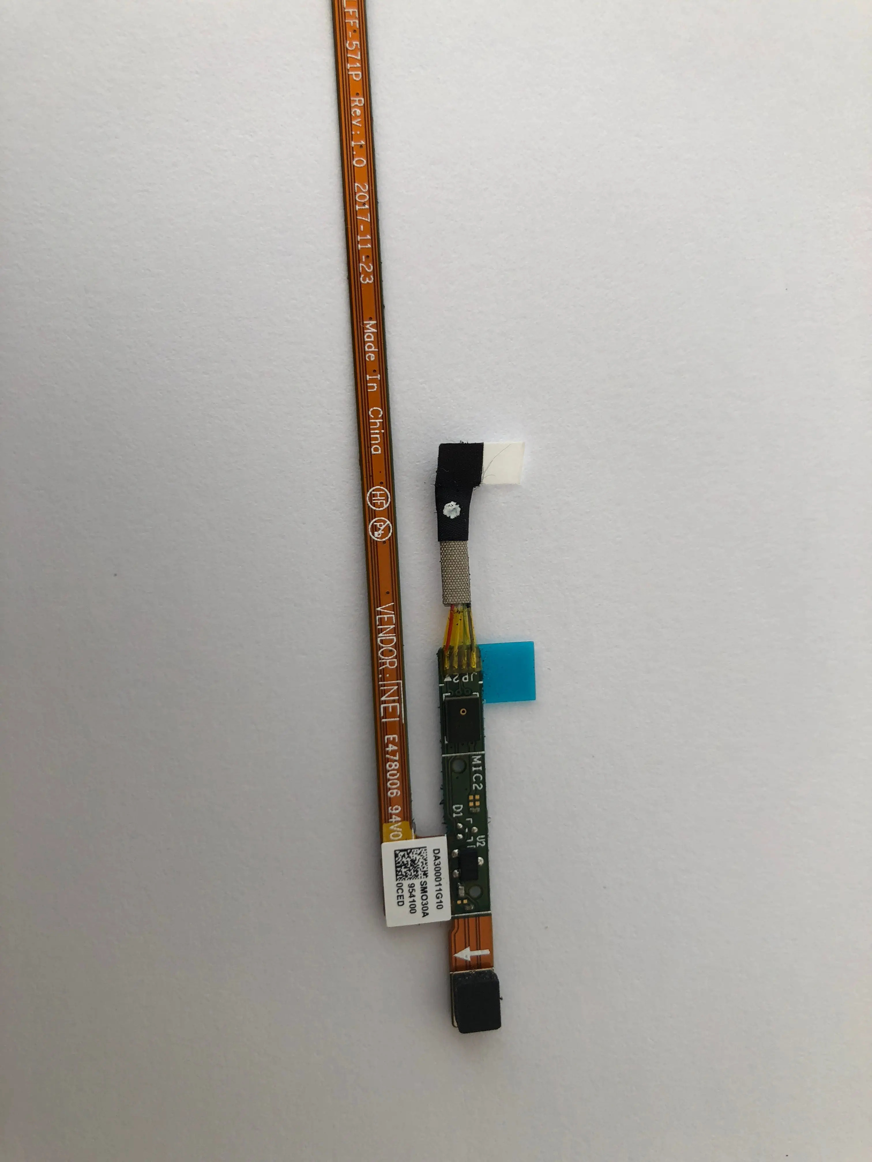 Lenovo호환 YOGA 730-13 yoga730 마이크 카메라 케이블 감광 보드 LFF-571P용