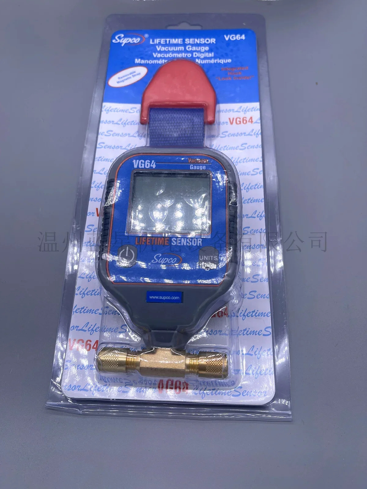 2025.4SUPCO 오리지널 VG64 진공 게이지 디지털 디스플레이 화면 0-12000  M 고정밀 1600PA LCD