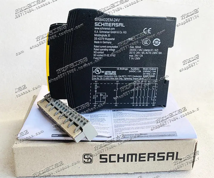 Schmerseyr SCHMERSAL 안전 릴레이 SRB 402EM-24V