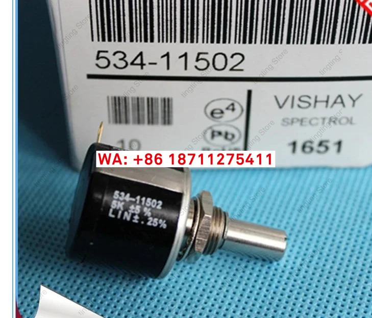 534-11502 RES 5K VISHAY UK 오리지널 MOD 추가 10턴 포텐셔미터