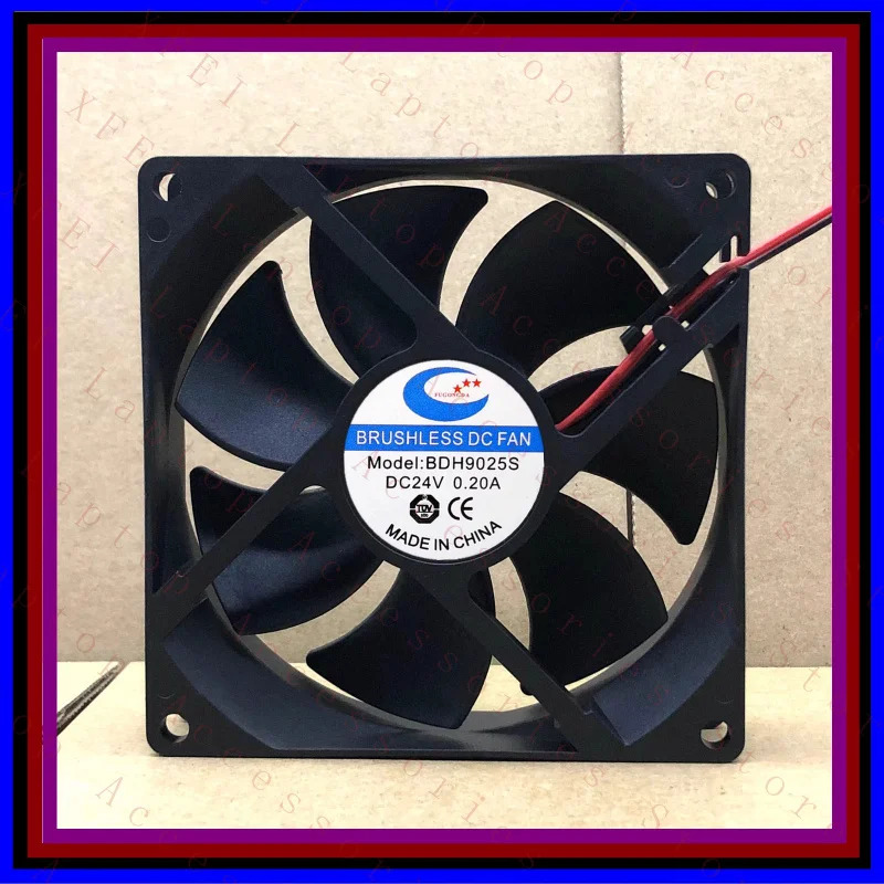 C BDH9025S 9025 DC24V 0.20A 9CM 2선 인버터 냉각팬용